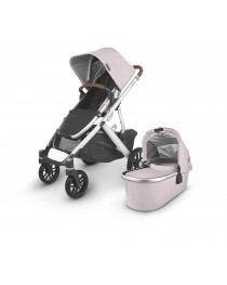 Brand New UPPAbaby VISTA V2 Stroller - ALICE (dusty pink-silver-saddle leather)